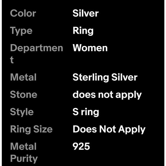 SARDA vintage amethyst ring. Sterling silver artisan created size 9 bali - Picture 7 of 7